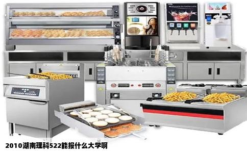 2010湖南理科522能报什么大学啊