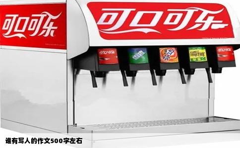 谁有写人的作文500字左右