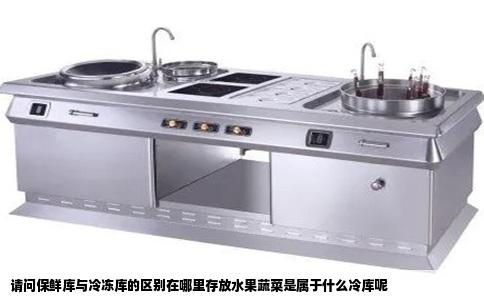 请问保鲜库与冷冻库的区别在哪里存放水果蔬菜是属于什么冷库呢