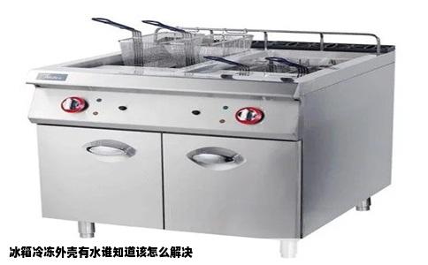 冰箱冷冻外壳有水谁知道该怎么解决