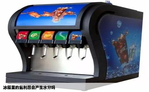 冰箱里的氟利昂会产生水分吗