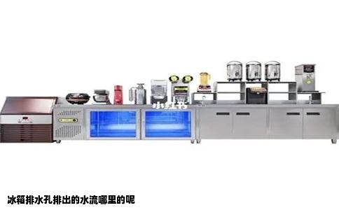 冰箱排水孔排出的水流哪里的呢