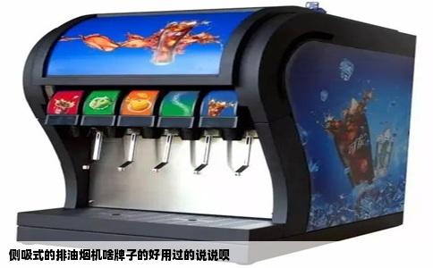 侧吸式的排油烟机啥牌子的好用过的说说呗
