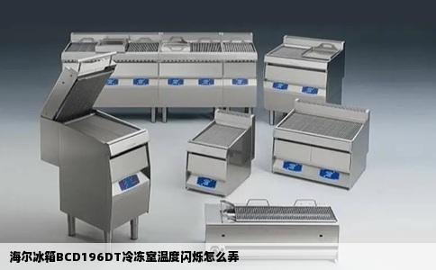 海尔冰箱BCD196DT冷冻室温度闪烁怎么弄