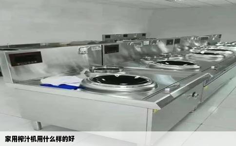 家用榨汁机用什么样的好