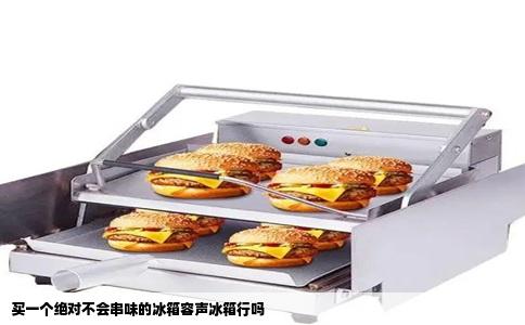 买一个绝对不会串味的冰箱容声冰箱行吗