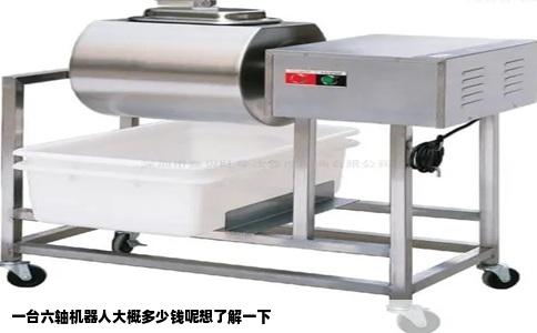 一台六轴机器人大概多少钱呢想了解一下