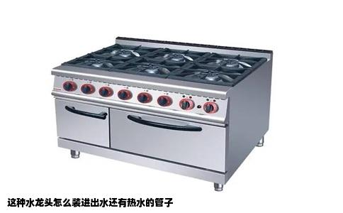 这种水龙头怎么装进出水还有热水的管子